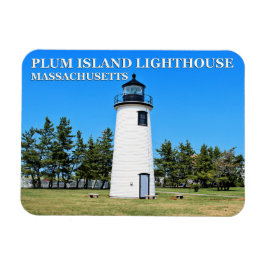 Íman Farol de Plum Island, Massachusetts Flex Magnet