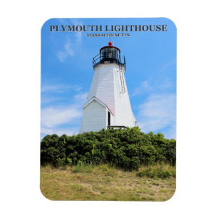 Íman Farol de Plymouth, "o Gurnet" Massachusetts