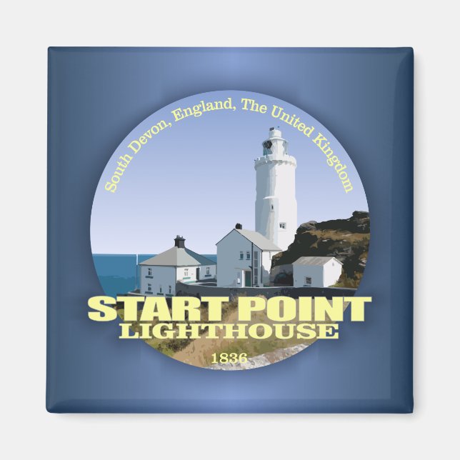 Íman Farol de ponto de início (Frente)