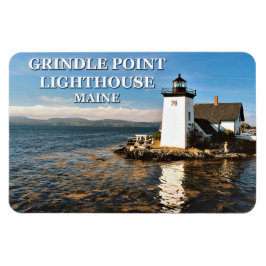 Íman Farol de Ponto Grindle, Maine Flexi Magnet