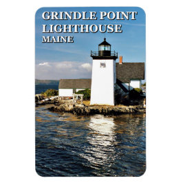 Íman Farol de Ponto Grindle, Maine Flexi Magnet