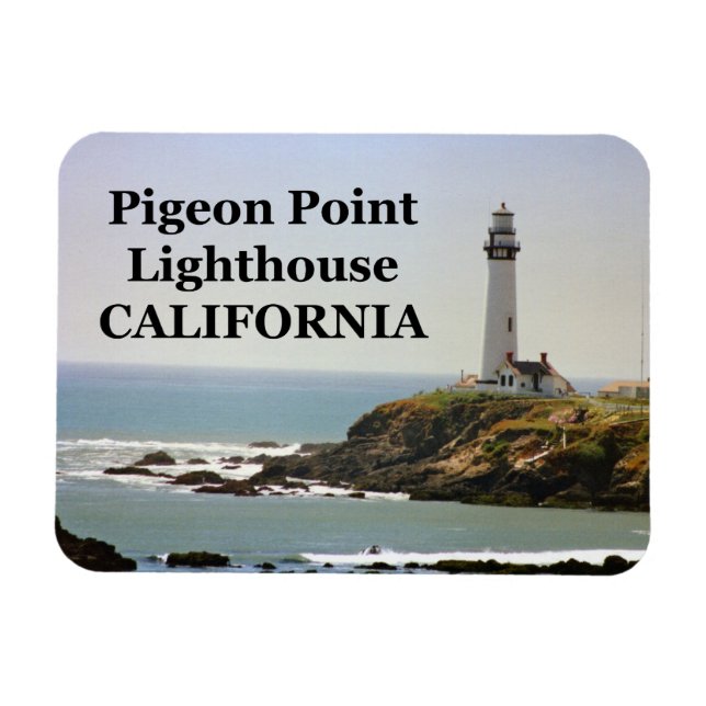 Íman Farol de ponto pombo, Flexi-Magnet da Califórnia (Horizontal)
