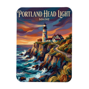 Íman Farol de Portland Head EUA
