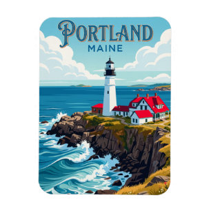 Íman Farol de Portland Head EUA