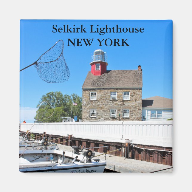 Íman Farol de Selkirk, Magnet de Nova Iorque (Frente)