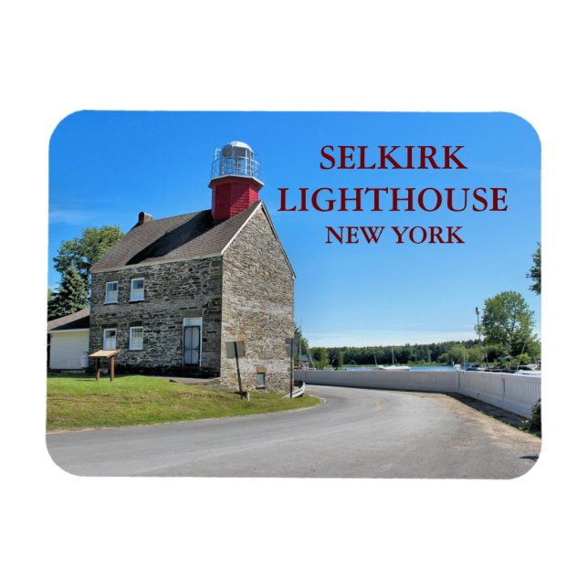 Íman Farol de Selkirk, Magneta Flex de Nova Iorque (Horizontal)