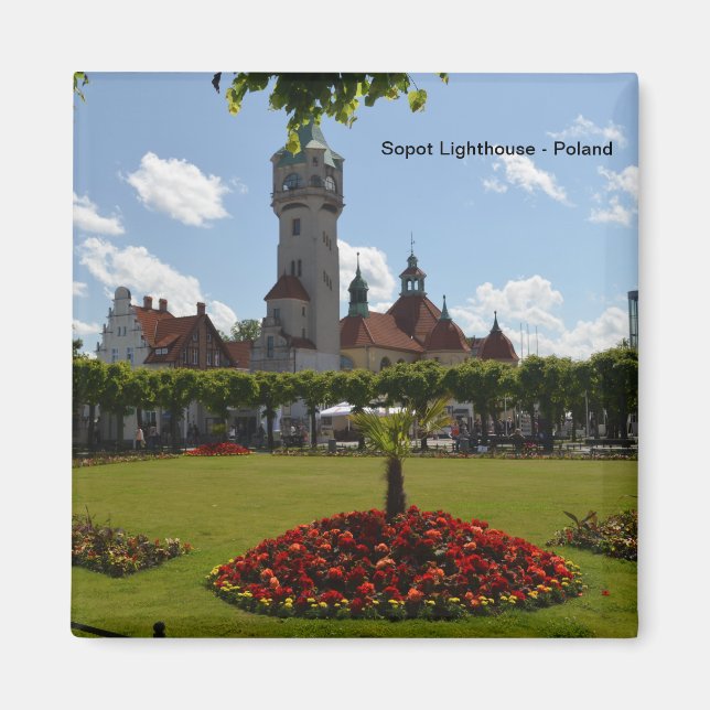 Íman Farol de Sopot, Polônia (Frente)