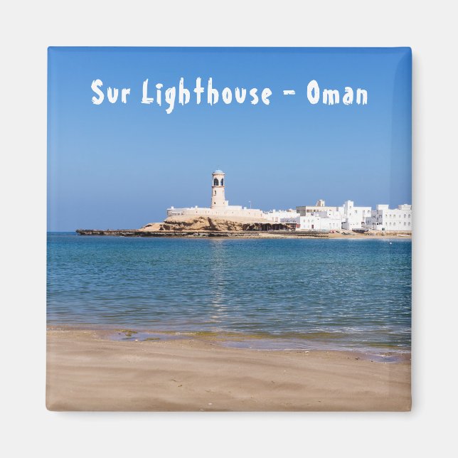 Íman Farol de Sur - Sur, Omã (Frente)