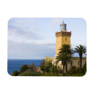 Íman Farol de Tangier Morocco no Boné Spartel