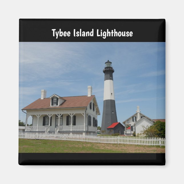 Íman Farol de Tybee Island (Frente)