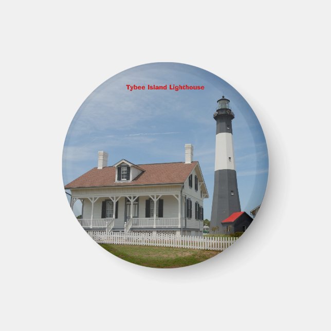 Íman Farol de Tybee Island (Frente)