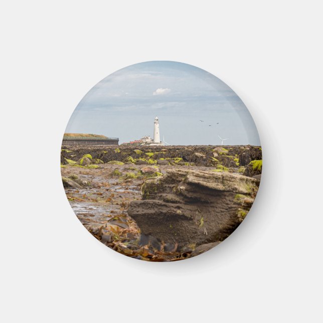 Íman Farol de Whitley Bay  (Frente)