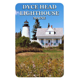 Íman Farol do Dyce Head, Castine Maine Flexi Magnet