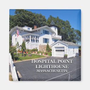 Íman Farol do Hospital Point, Massachusetts