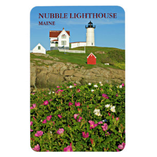 Íman Farol do Nubble, ímã de Neddick Maine Flexi do