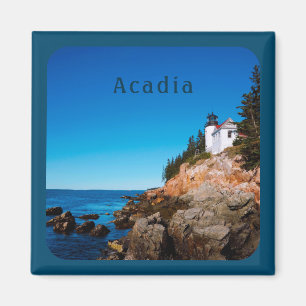 Íman Farol do Parque Nacional Acadia Maine Bass Harbor