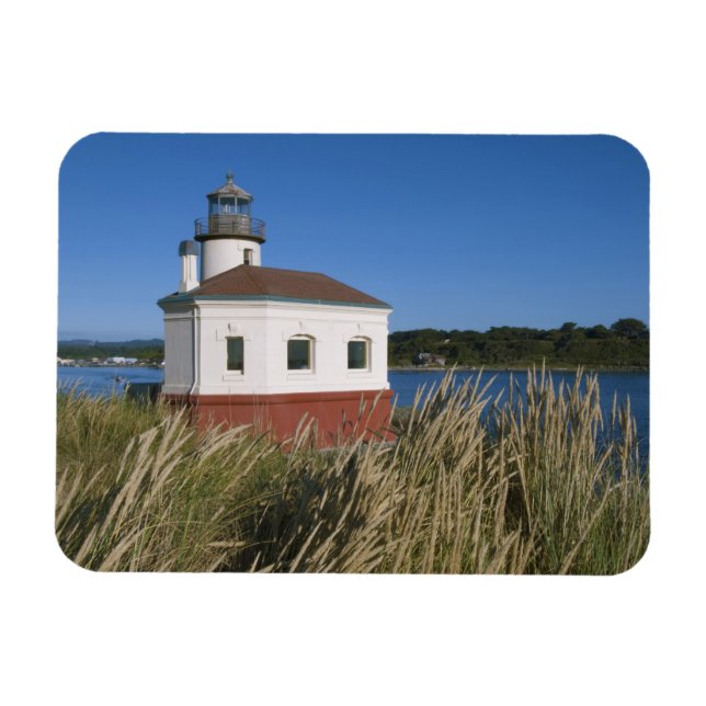 Íman Farol do rio Coquille, Oregon, EUA (Horizontal)