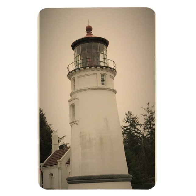 Íman Farol do rio Umpqua, OR (Vertical)