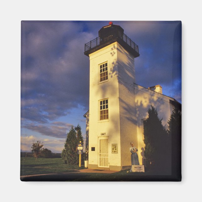 Íman Farol em Escanaba UP Michigan (Frente)