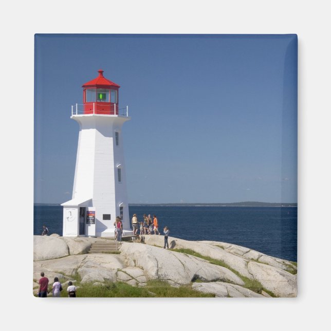Íman Farol em Peggy's Cove, Nova Scotia, Canadá. (Frente)