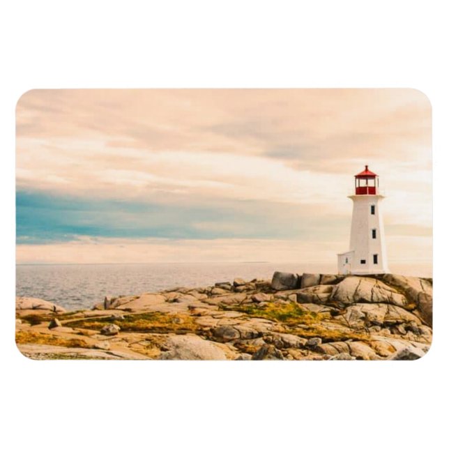 Íman farol estilizado da Nova Escócia (Horizontal)