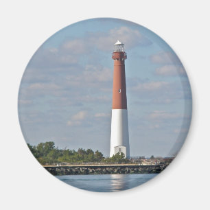 Íman "Farol LBI NJ de Barnegat da discussão velha"