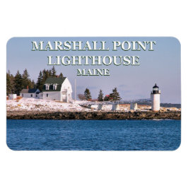 Íman Farol Marshall Point, Maine Flexi Magnet
