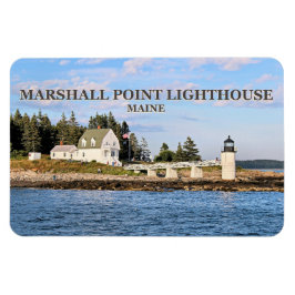 Íman Farol Marshall Point, Maine Flexi Magnet