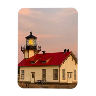 Íman Farol Mendocino Sunset