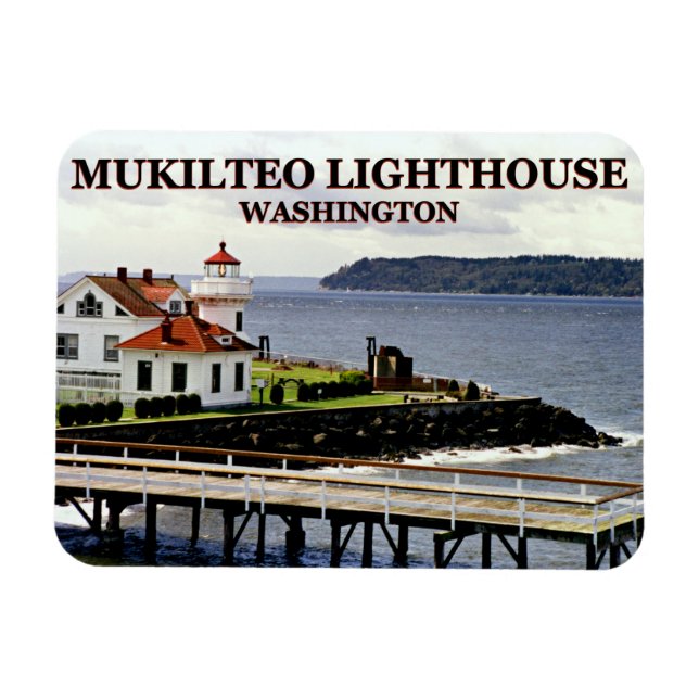 Íman Farol Mukilteo, Washington Magnet (Horizontal)