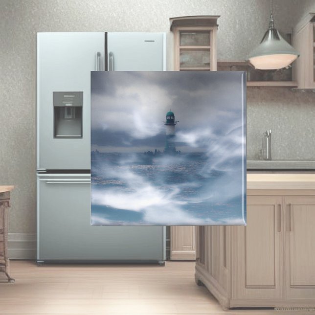 Íman Farol na tempestade - Mar Báltico (Criador carregado)