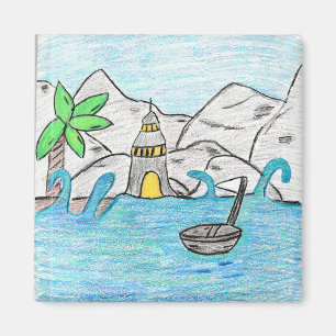 Íman Farol Por Mar