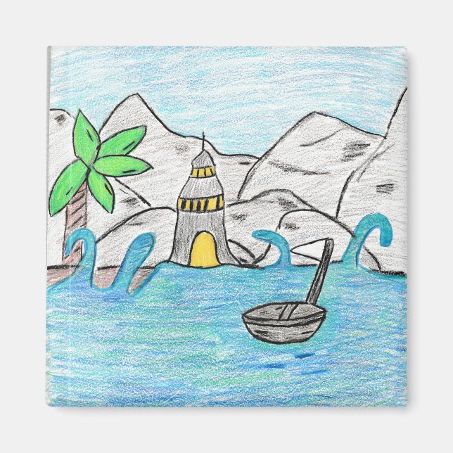 Íman Farol Por Mar (Frente)