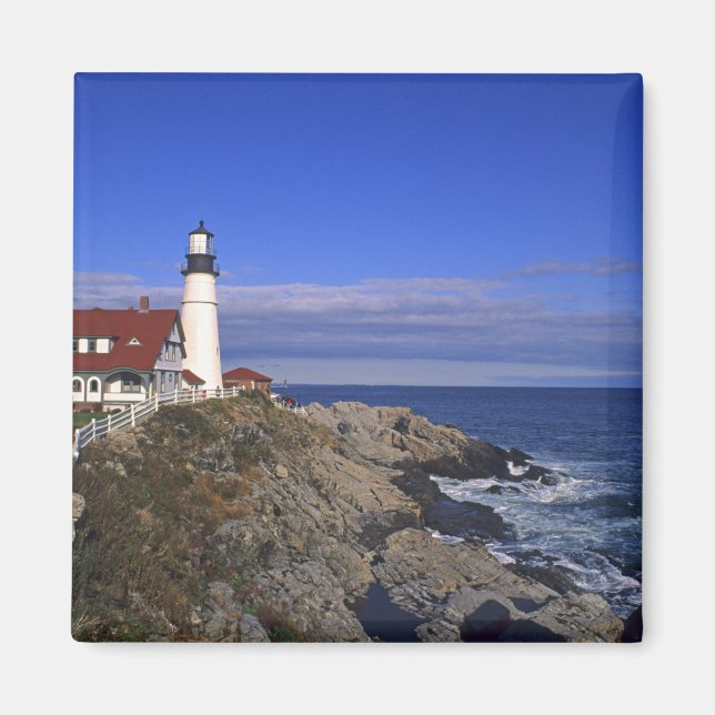 Íman Farol Portland Head Light Maine (Frente)