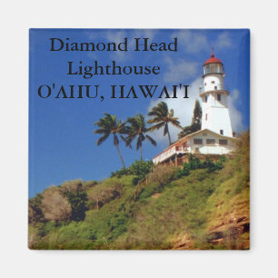 Íman Farol principal do diamante, O'ahu, ímã de Hawai