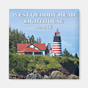 Íman Farol principal ocidental de Quoddy, Maine