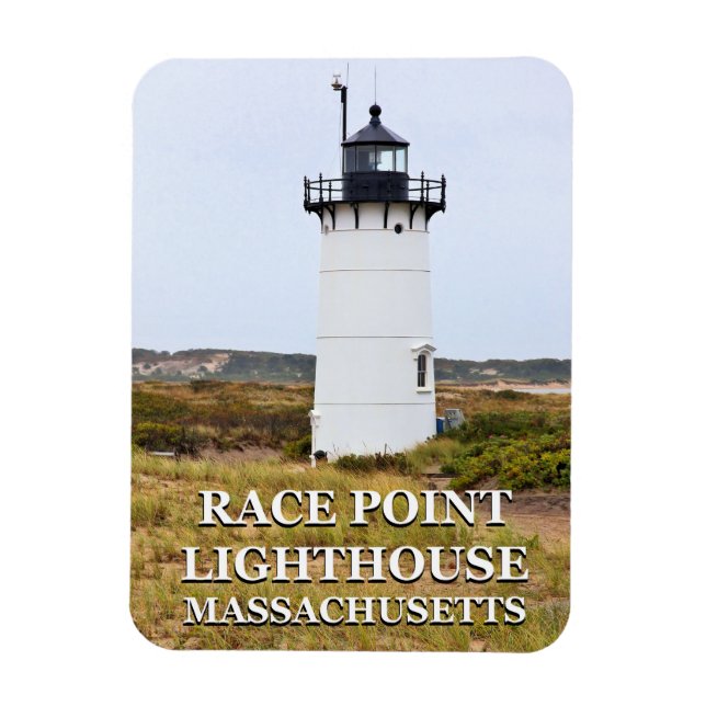 Íman Farol Race Point, Massachusetts Magnet (Vertical)