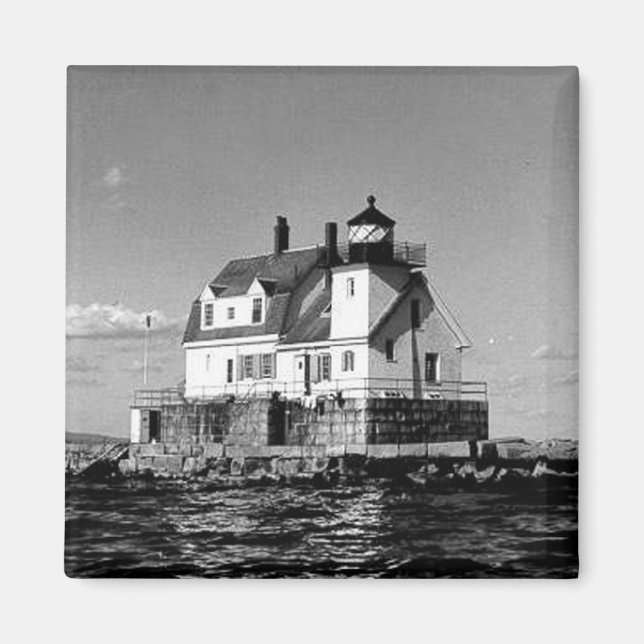 Íman Farol Rockland Harbour Breakwater (Frente)