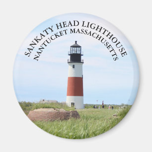 Íman Farol Sankaty Head, MÃES Nantucket Redondos