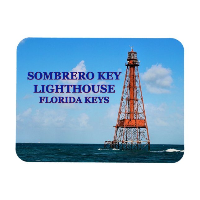 Íman Farol Sombrero Key, Florida Keys (Horizontal)