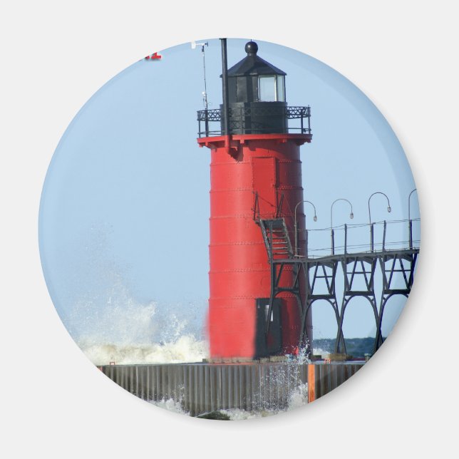 Íman Farol South Haven (Frente)
