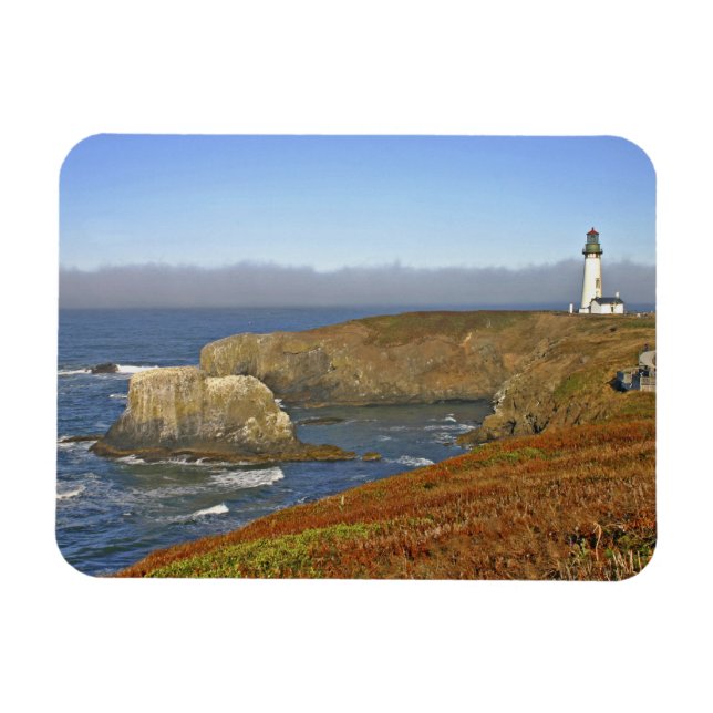 Íman Farol Yaquina Head em Newport Oregon (Horizontal)