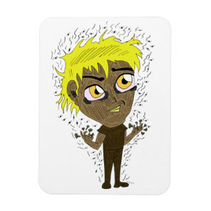 Íman Farty Fingers Chibi