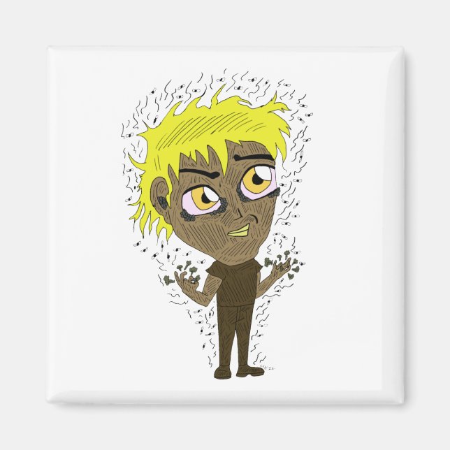 Íman Farty Fingers Chibi (Frente)
