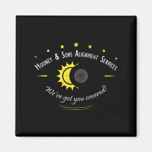 Íman Fãs de Ciência Astronômica Design de Eclipse Solar