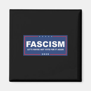 Íman Fascismo - Sinal de Campanha Anti-Trump Engraçado
