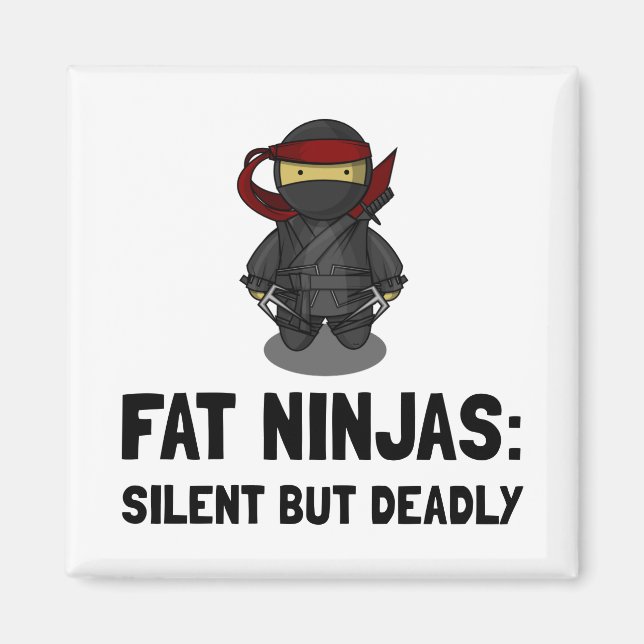 Íman Fat Ninja (Frente)