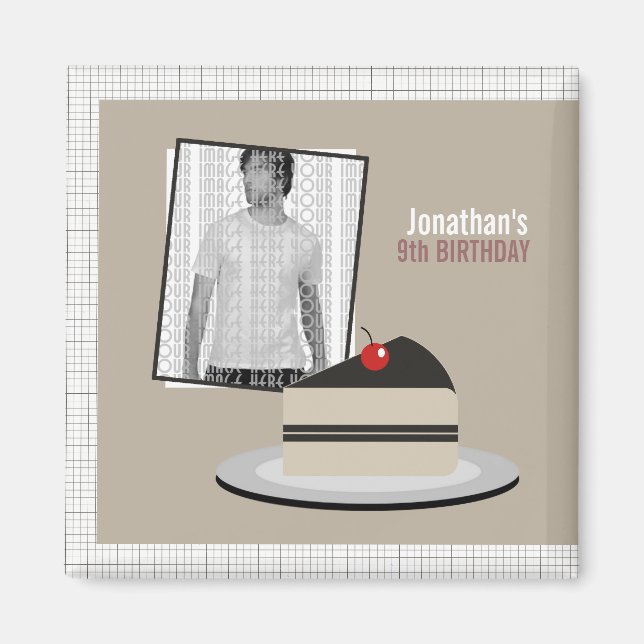 Íman Fatia de Bolo (Frente)