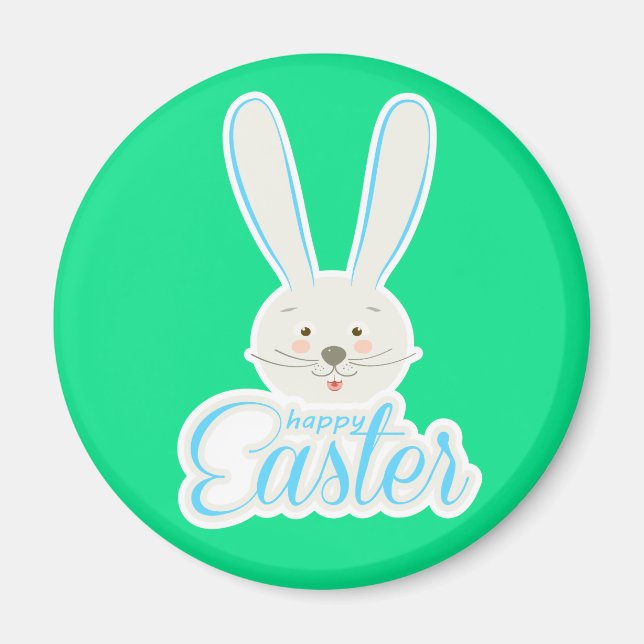 Íman Fatia de caça aos ovos de Felz pascoa do FUNNY BUN (Frente)