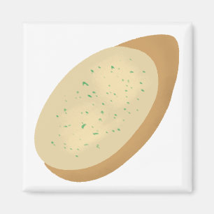 Íman Fatia de Pão com Alho Presente para Amantes de Com
